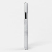 grijze witte marmer Hoesje-Mate Barely Daar Case-Mate iPhone Case (Achterkant/rechts)