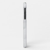 grijze witte marmer Hoesje-Mate Barely Daar Case-Mate iPhone Case (Achterkant/links)