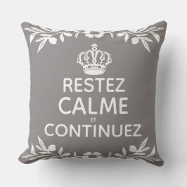 grijze witte olijftak Frans Kalm aan Kussen