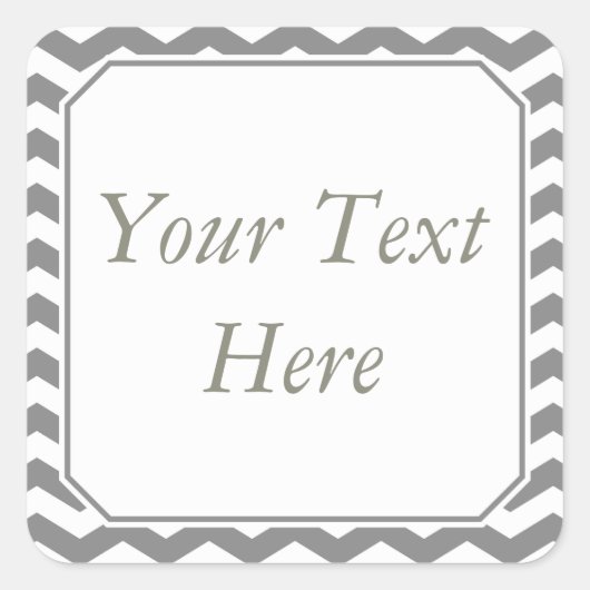 Grijze & Witte Stickers of Etiketten w/Douanetekst (Voorkant)