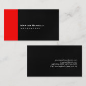 Grijze witte streep Visitekaartje (Voorkant / Achterkant)