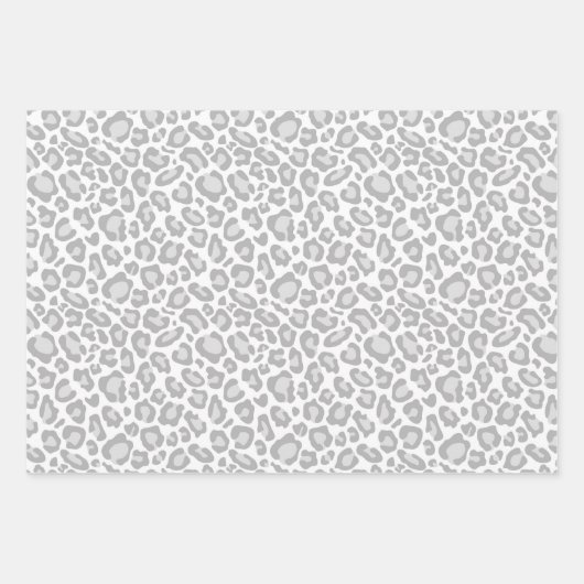 Grijze witte strepen inpakpapier vel (Voorkant 2)