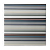 Grijze witte strepen tegeltje (Voorkant)