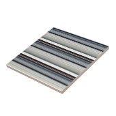 Grijze witte strepen tegeltje (Zijkant)