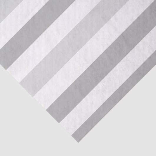 Grijze witte strepen tissuepapier (Detail)