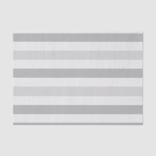 Grijze witte strepen tissuepapier