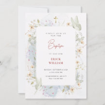 Grijze witte wilde bloemen waterverf doop