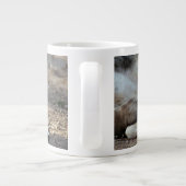 grijze wolf-20 grote koffiekop (Achterkant)