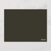 Grijze Wolf Briefkaart (Achterkant)