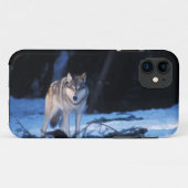 grijze wolf, Canis lupus, in de heuvels Case-Mate iPhone Case (Achterkant (horizontaal))