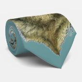 GRIJZE WOLF-Collectie Stropdas (Opgerold)