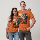 Grijze Wolf Denali National Park  T-shirt (Unisex)