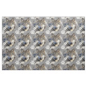 Grijze Wolf Dignity Stof (Fat Quarter)