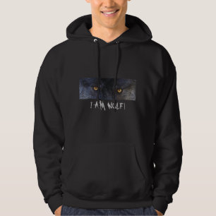 GRIJZE WOLF EYES Hoodie of T-shirt