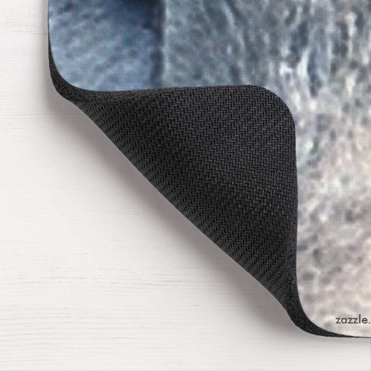 Grijze Wolf Eyes Wildlife Art Mousemat Muismat (Hoek)