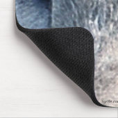 Grijze Wolf Eyes Wildlife Art Mousemat Muismat (Hoek)