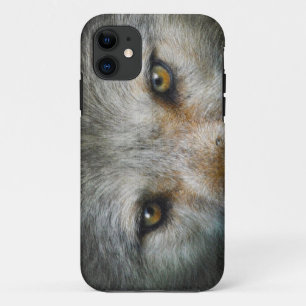 Grijze Wolf Golden Eyes Wildlife Gift iPhone 11 Hoesje