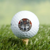 Grijze Wolf Golfballen (Insitu Shirt)