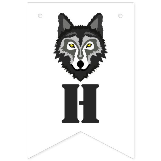 Grijze Wolf, Halloween Feest Vlaggetjes (Eerste vlag)