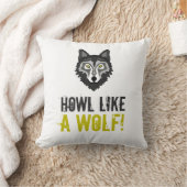 Grijze Wolf, Howl als een Wolf Kussen (Deken)
