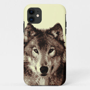 Grijze Wolf iPhone 5 Hoesje