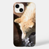 Grijze Wolf Iphone Hoesje (Achterkant)