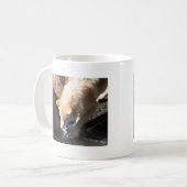 Grijze Wolf Koffiemok (Voorkant links)