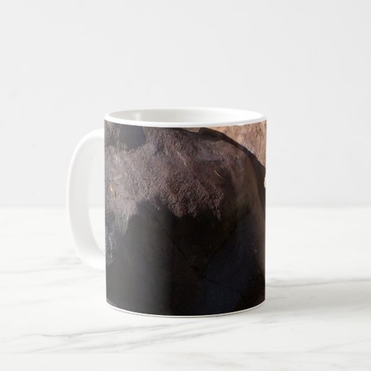 Grijze Wolf Mok (Voorkant links)