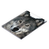 Grijze Wolf Notitieboek (Linkerzijde)