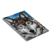 Grijze Wolf Notitieboek (Rechterzijde)