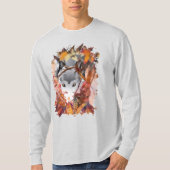 Grijze WOLF PROWLER T-shirt (Voorkant)