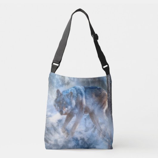 Grijze Wolf SEASON VAN DE WOLF Crossbody Tas (Voorkant)