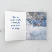 Grijze Wolf SEASON VAN DE WOLF-kaart Kaart (Binnen)