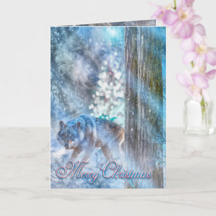 Grijze Wolf SEASON VAN DE WOLF-kaart Kaart