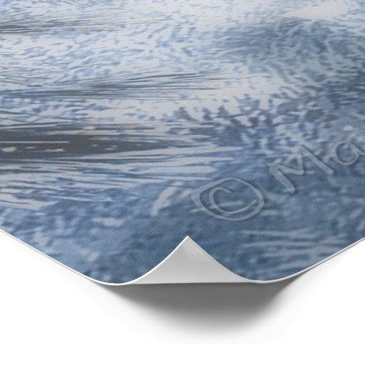 Grijze Wolf SEASON VAN DE WOLF Poster (Hoek)