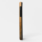 Grijze wolf staande op een rots in het bos Case-Mate iPhone case (Achterkant/links)