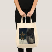 GRIJZE WOLF, STERREN & INUKSHUK Carry-Bag Collecti Tote Bag (Voorkant (product))