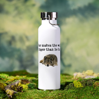 Grijze Wolf Waterfles