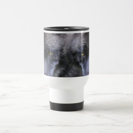 GRIJZE WOLF Wildlife Gift Mok (Center)