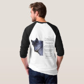 GRIJZE WOLF (Zie Cherokee Legend op rug) Shirt (Achterkant volledig)