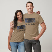 GRIJZE WOLF (Zie Cherokee Legend op rug) Shirt (Unisex)