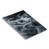 Grijze wolken schilderen notitieboek (Rechterzijde)