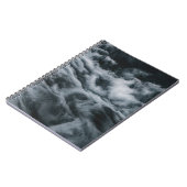 Grijze wolken schilderen notitieboek (Linkerzijde)