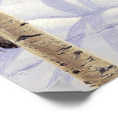 Grijze Wolven in Sneeuwschilderij - Poster (Hoek)