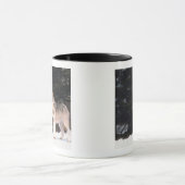 Grijze wolven mok (Midden)