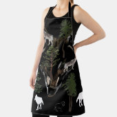 Grijze wolven, Wolf Lovers Art Schort (Insitu)