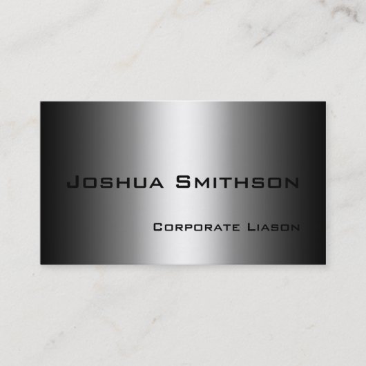 Grijze zandkorrels van Grijze standaardVisitekaart Visitekaartje (Voorkant)