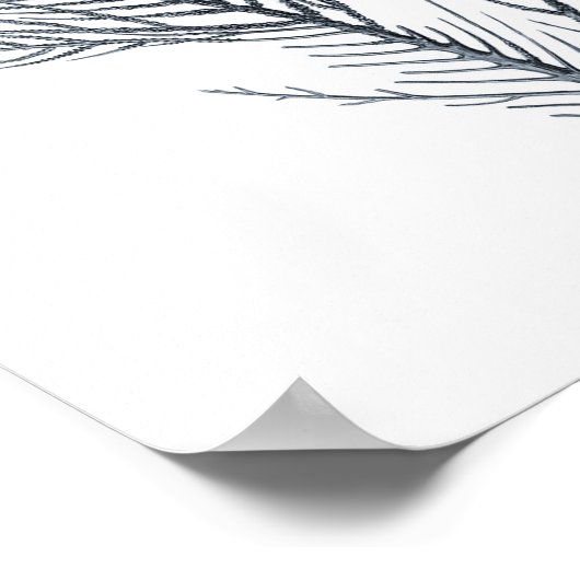 Grijze zeefgroep12A Afdrukken #9 Zee Koraal Poster (Hoek)