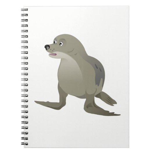 Grijze zeehond notitieboek (Voorkant)