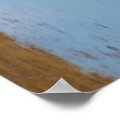 Grijze zeevogel links poster (Hoek)